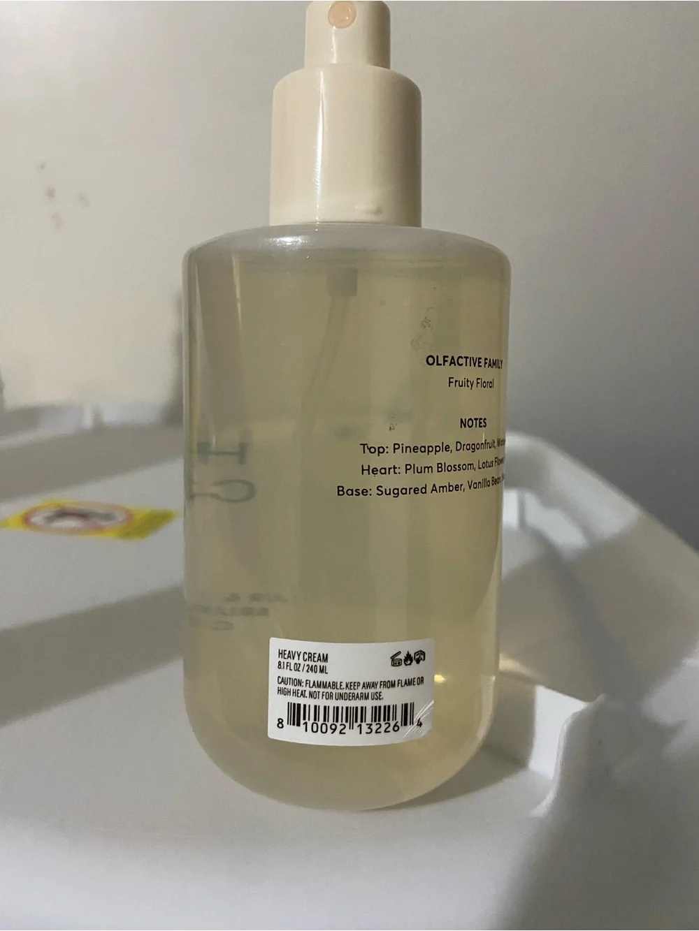 Phlur Heavy Cream Hair & Body Fragrance Mist 240ml